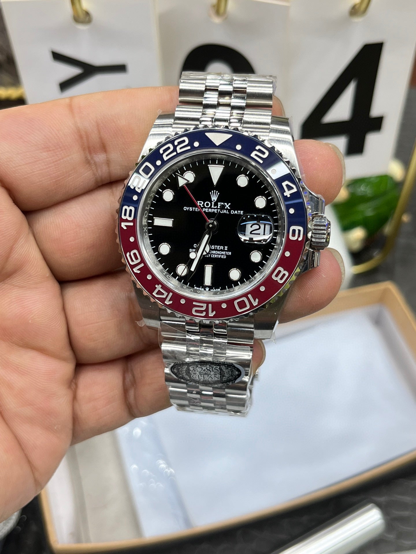 Rolex GMT-Master II 16710 “Coke” с чёрным циферблатом