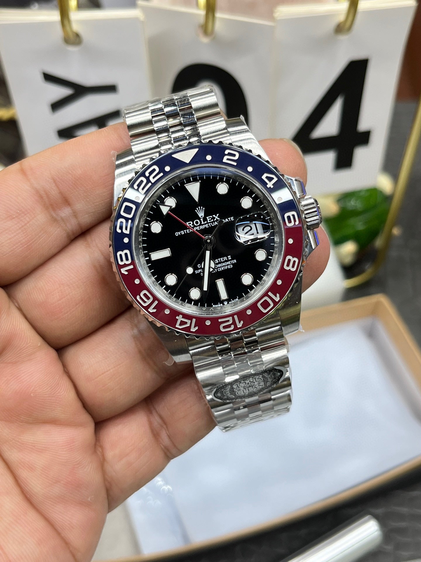 Rolex GMT-Master II 16710 “Coke” с чёрным циферблатом
