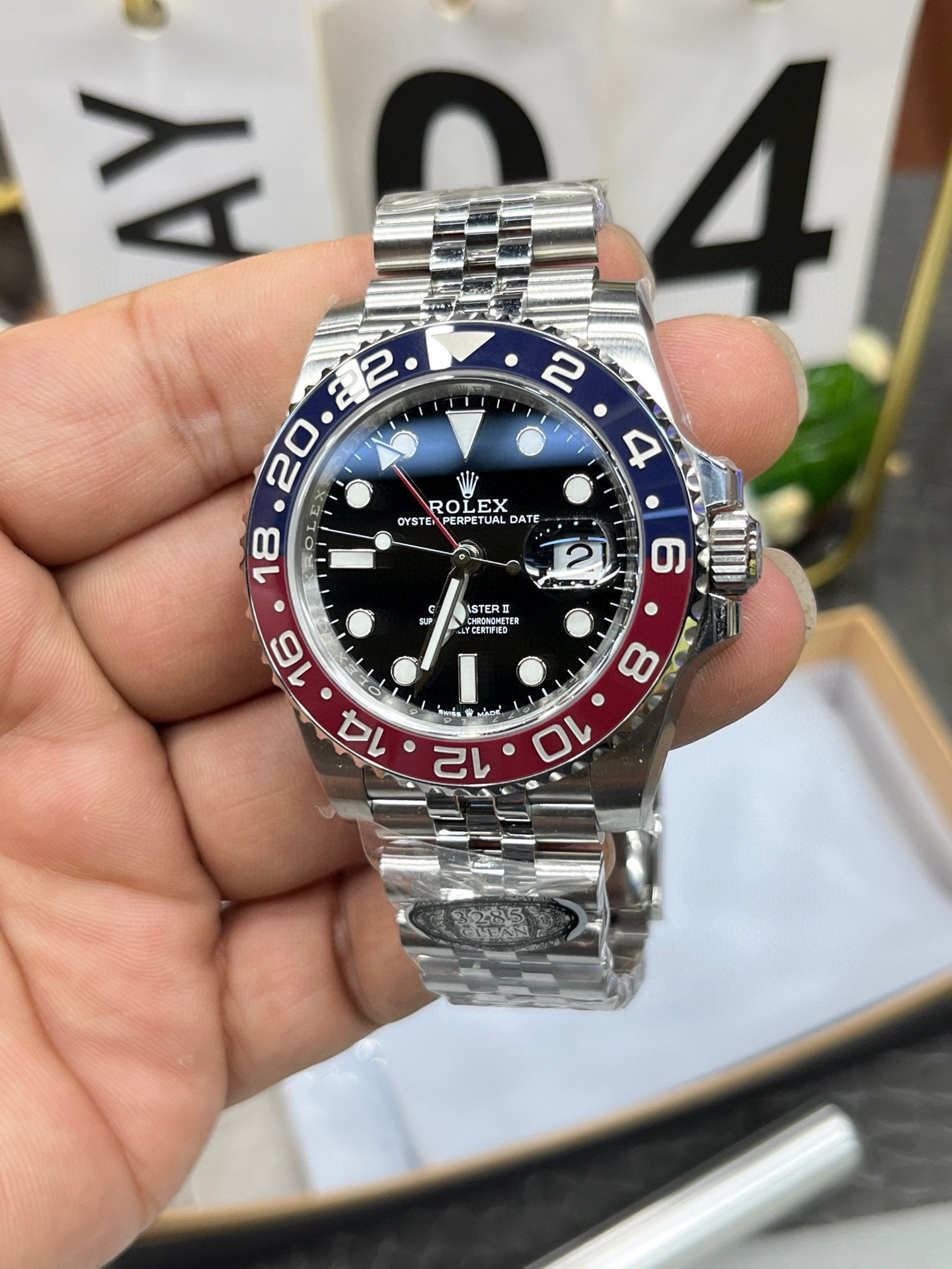 Rolex GMT-Master II 16710 “Coke” с чёрным циферблатом