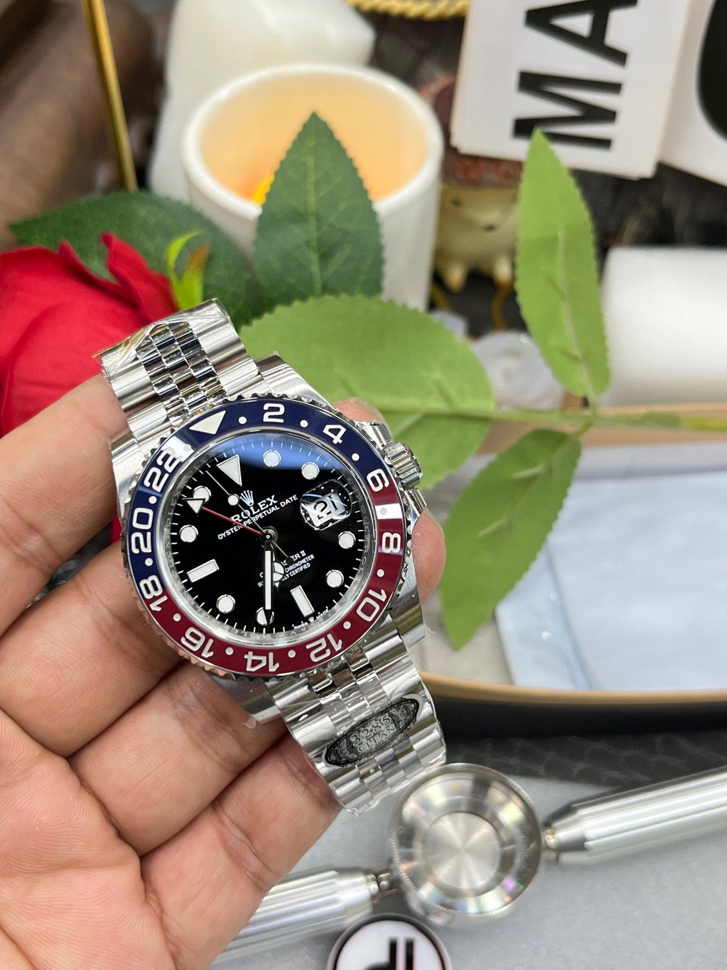 Rolex GMT-Master II 16710 “Coke” с чёрным циферблатом