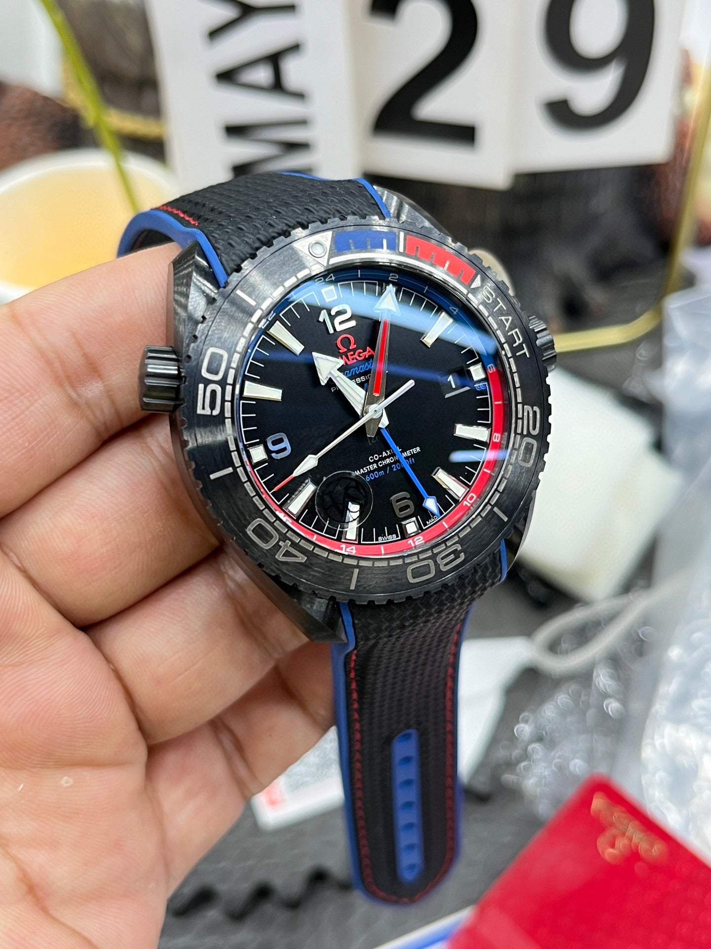 Omega Seamaster Planet Ocean 600M Deep Black 215.92.46.22.01.004