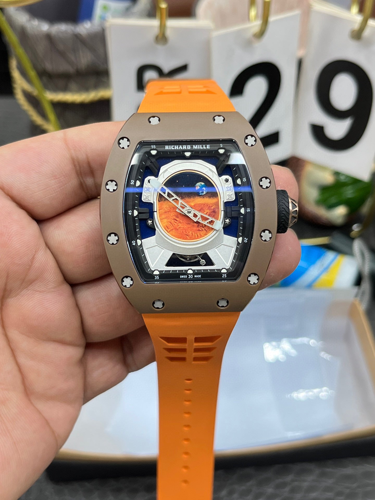 Richard Mille RM 52-05 Tourbillon Pharrell Williams (Ричард Милль RM 52-05 «Космонавт»)