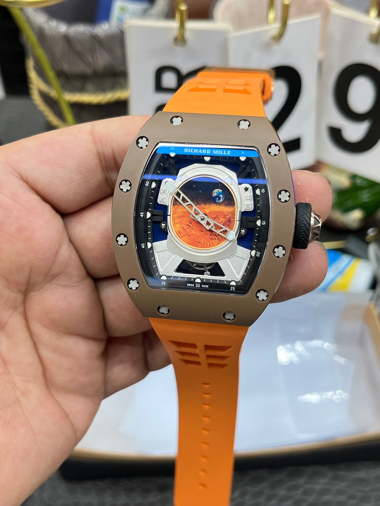 Richard Mille RM 52-05 Tourbillon Pharrell Williams (Ричард Милль RM 52-05 «Космонавт»)