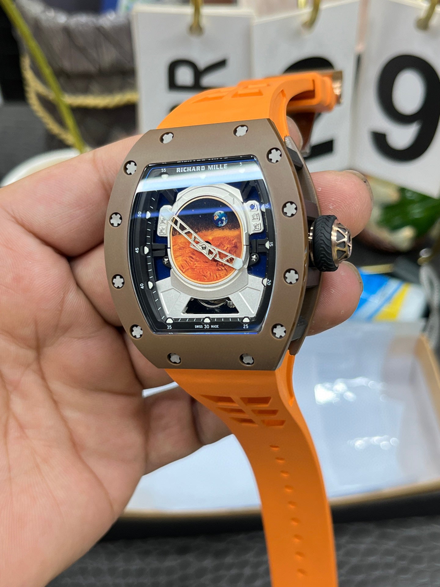Richard Mille RM 52-05 Tourbillon Pharrell Williams (Ричард Милль RM 52-05 «Космонавт»)