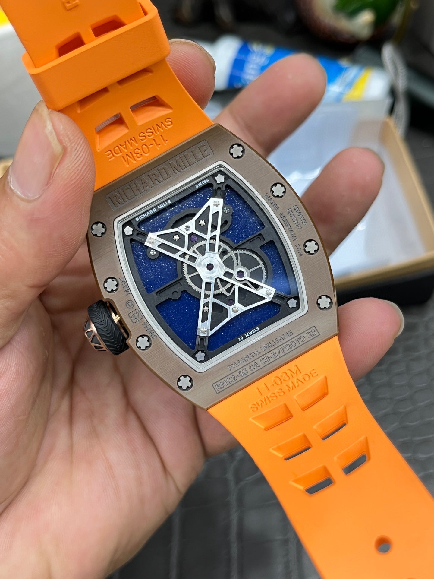 Richard Mille RM 52-05 Tourbillon Pharrell Williams (Ричард Милль RM 52-05 «Космонавт»)