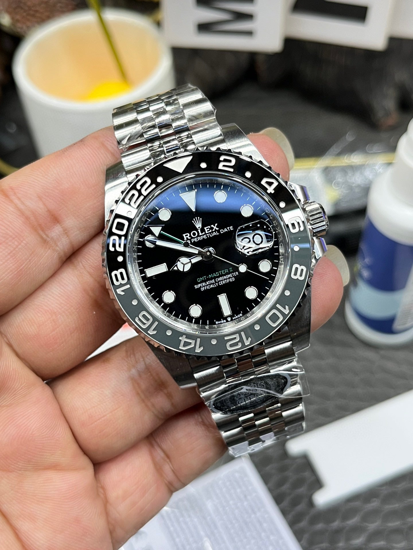 Rolex GMT-Master II 126710GRNR-0003 (Rolex GMT-Master II «серо-чёрный безель»)