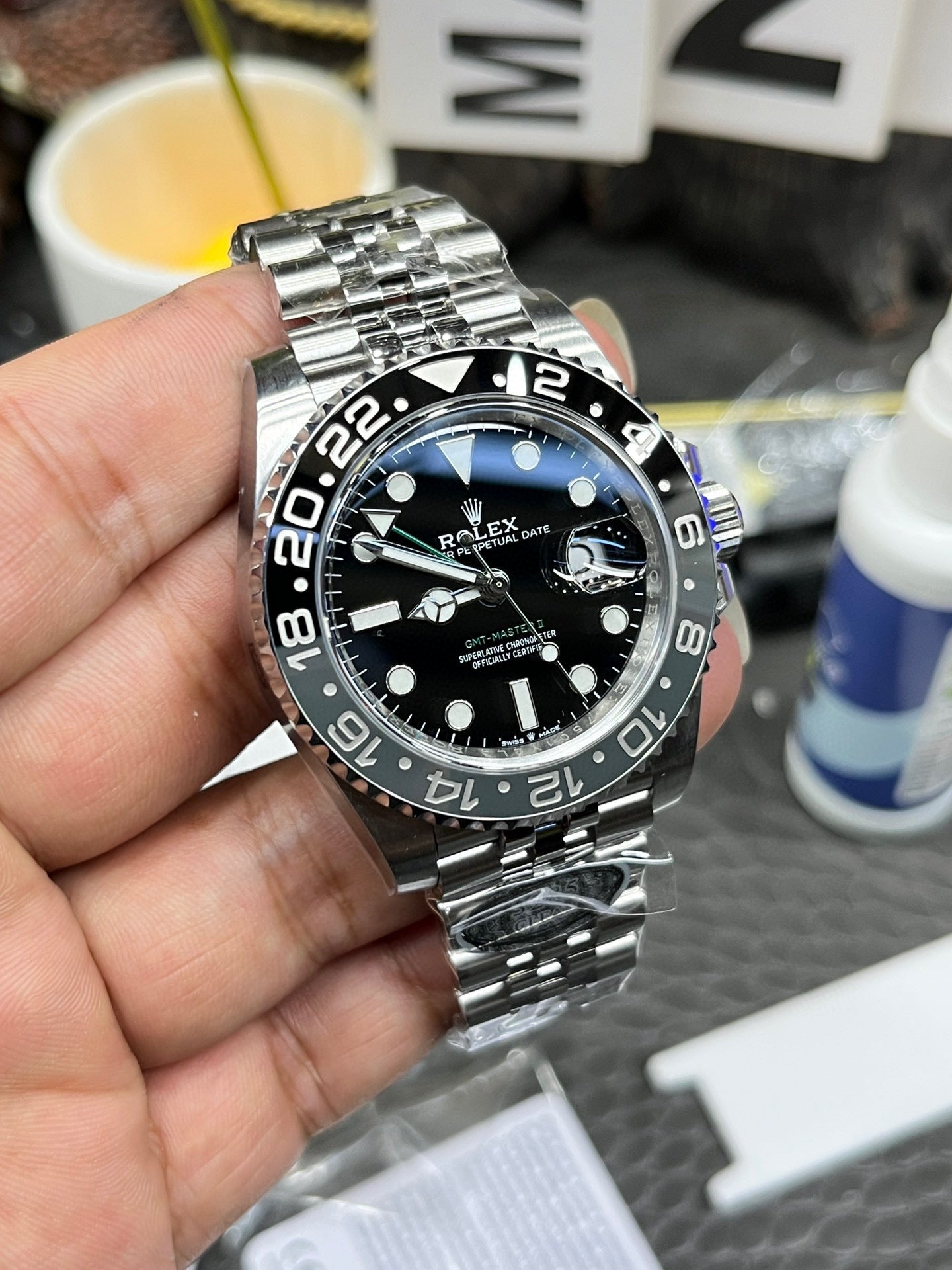 Rolex GMT-Master II 126710GRNR-0003 (Rolex GMT-Master II «серо-чёрный безель»)
