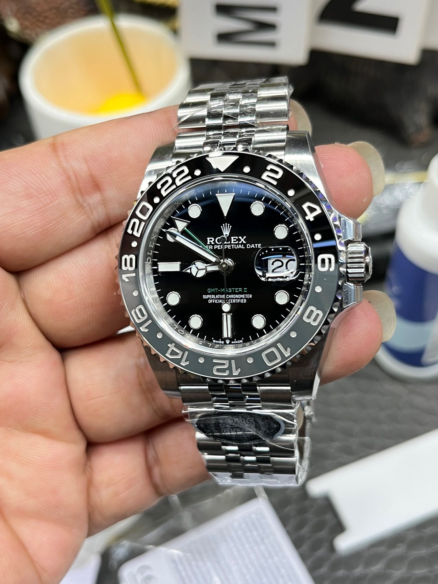 Rolex GMT-Master II 126710GRNR-0003 (Rolex GMT-Master II «серо-чёрный безель»)