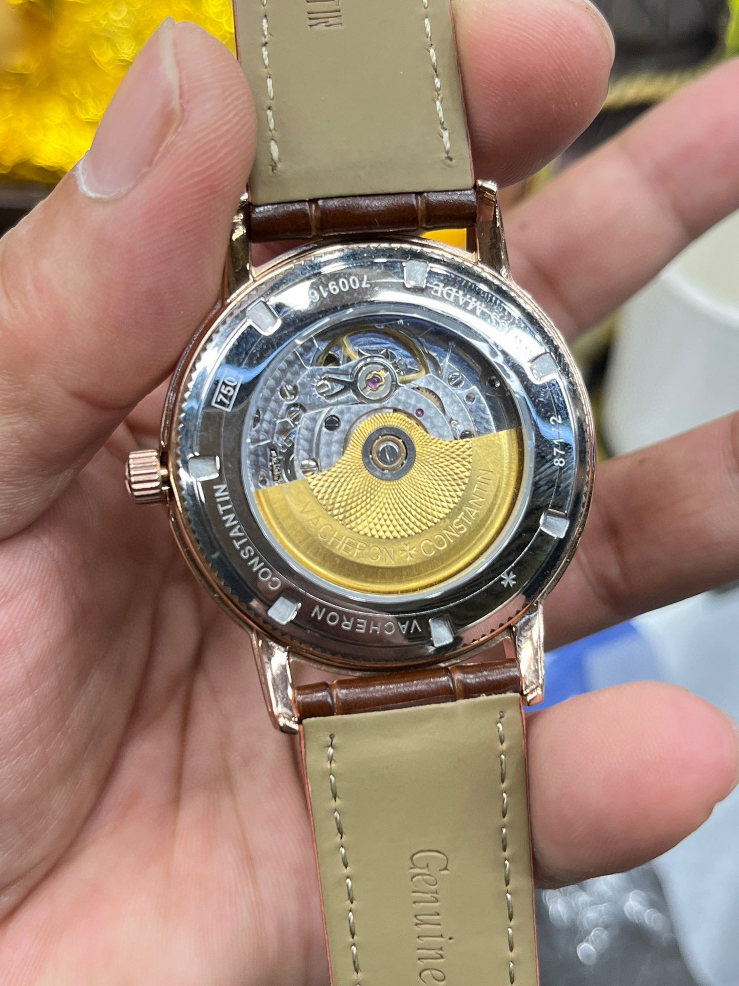 Vacheron Constantin Patrimony 81578/000R-9354 (Vacheron Constantin Patrimony с бриллиантовым безелем)