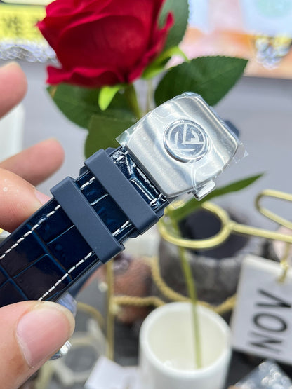 Franck Muller Vanguard V45 Yachting Diamond Bezel Blue Dial (Franck Muller Vanguard V45 Yachting с бриллиантовым безелем, синий циферблат)
