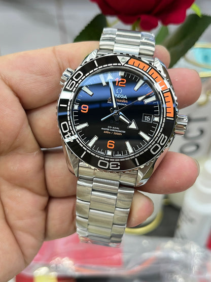 Omega Seamaster Planet Ocean 600M 232.30.42.21.01.002 (Omega Seamaster 600M “Quarter Orange”, браслет из стали)