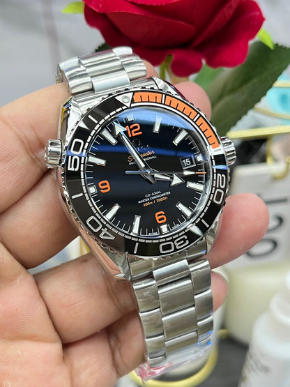 Omega Seamaster Planet Ocean 600M 232.30.42.21.01.002 (Omega Seamaster 600M “Quarter Orange”, браслет из стали)