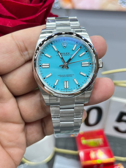 Rolex Oyster Perpetual 41 Tiffany Dial (Rolex Oyster Perpetual “Tiffany Blue”)