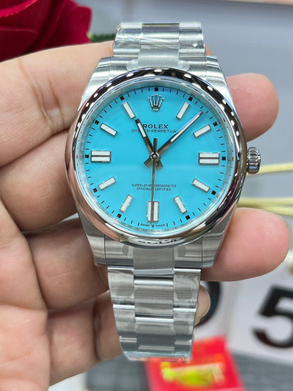 Rolex Oyster Perpetual 41 Tiffany Dial (Rolex Oyster Perpetual “Tiffany Blue”)