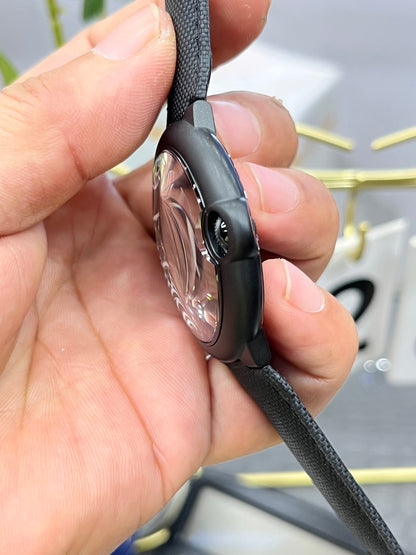 Cartier Ballon Bleu de Cartier WSBB0027 (Cartier Ballon Bleu чёрная керамика, синий циферблат)