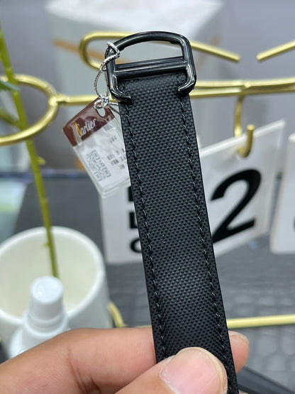 Cartier Ballon Bleu de Cartier WSBB0027 (Cartier Ballon Bleu чёрная керамика, синий циферблат)