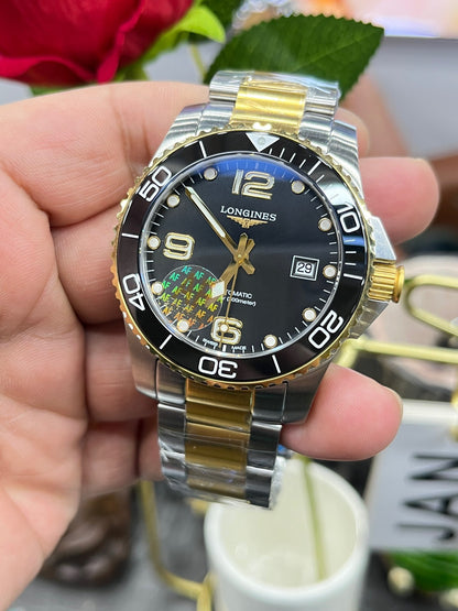 Longines Conquest L3.781.3.56.7 (Longines Conquest двухцветный)