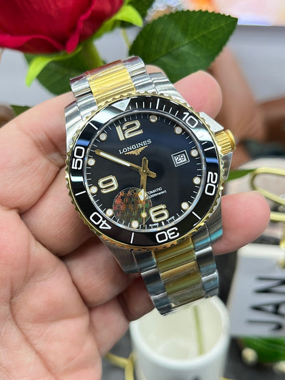 Longines Conquest L3.781.3.56.7 (Longines Conquest двухцветный)