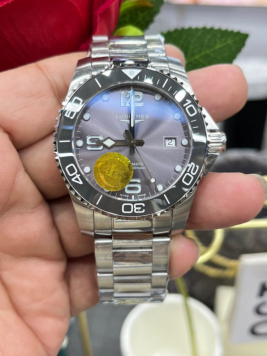 Longines Conquest L3.781.4.76.6 (Longines Conquest серый циферблат)