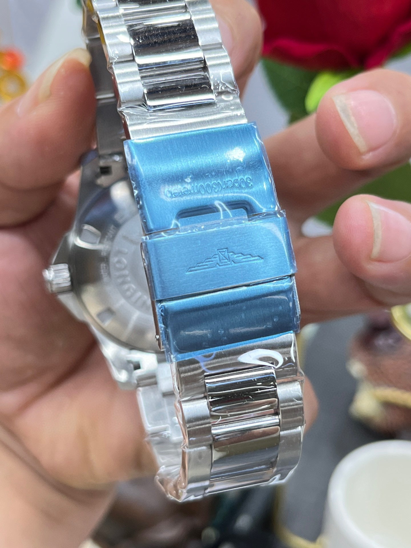 Longines Conquest L3.781.4.76.6 (Longines Conquest серый циферблат)