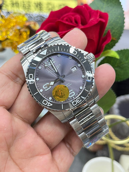 Longines Conquest L3.781.4.76.6 (Longines Conquest серый циферблат)