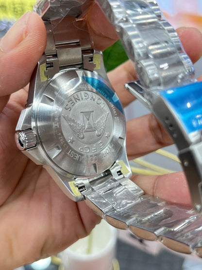 Longines Conquest L3.781.4.96.9 (Longines Conquest синий циферблат)