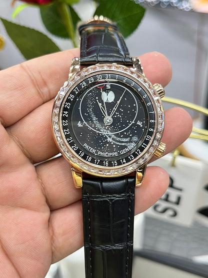 Patek Philippe Celestial 6104R-001 (Patek Philippe «Звёздное небо», розовое золото)