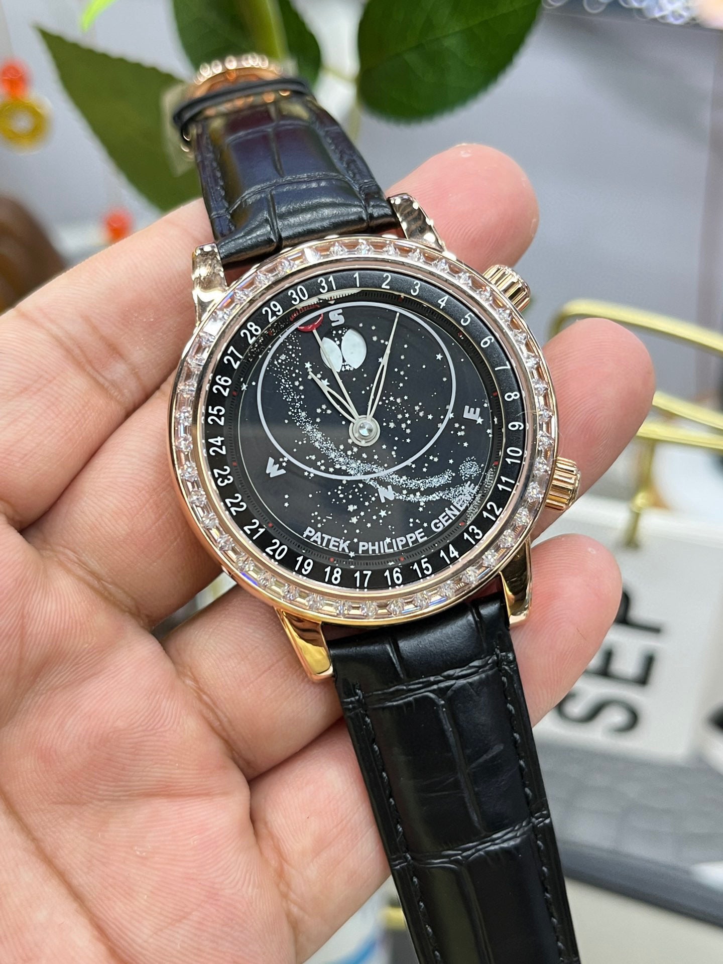 Patek Philippe Celestial 6104R-001 (Patek Philippe «Звёздное небо», розовое золото)