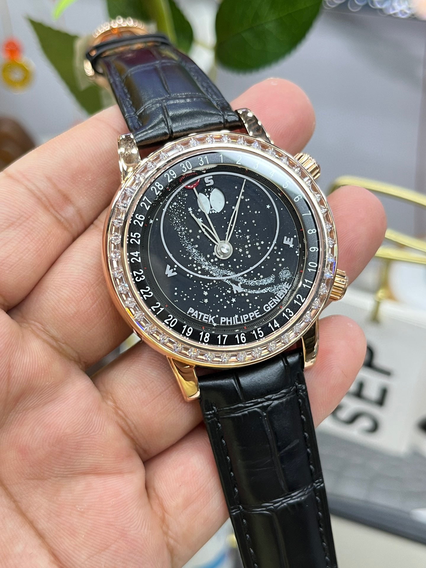 Patek Philippe Celestial 6104R-001 (Patek Philippe «Звёздное небо», розовое золото)