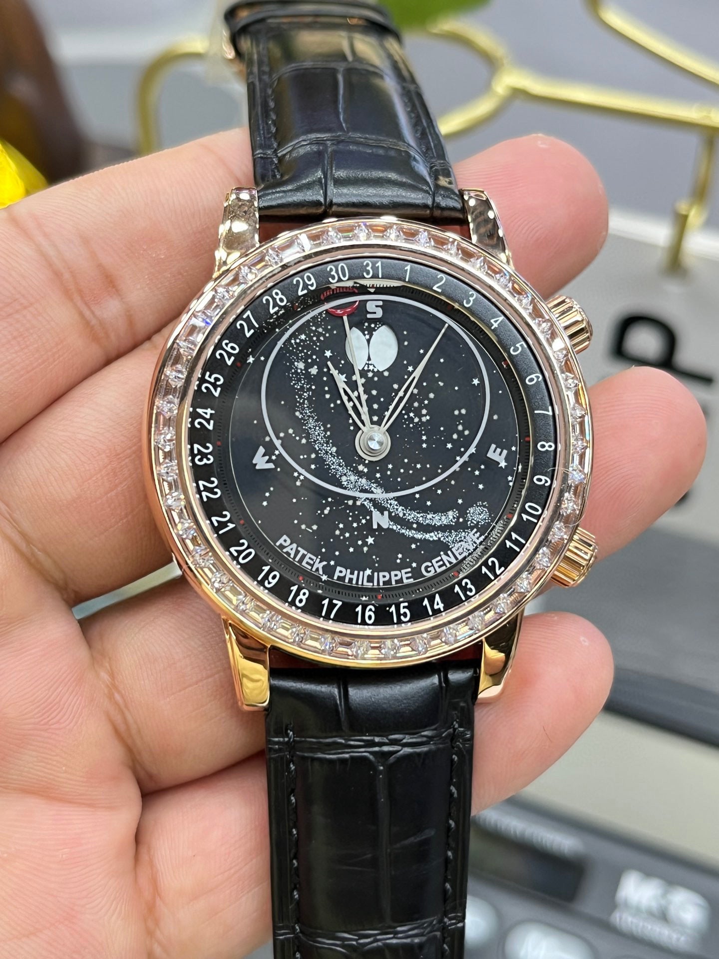 Patek Philippe Celestial 6104R-001 (Patek Philippe «Звёздное небо», розовое золото)