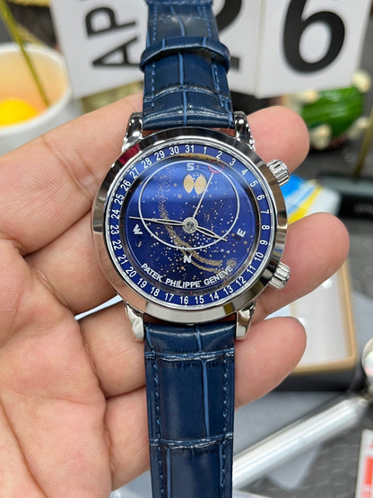 Patek Philippe Celestial 6102P-001 (Patek Philippe «Звёздное небо», платина)