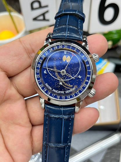 Patek Philippe Celestial 6102P-001 (Patek Philippe «Звёздное небо», платина)