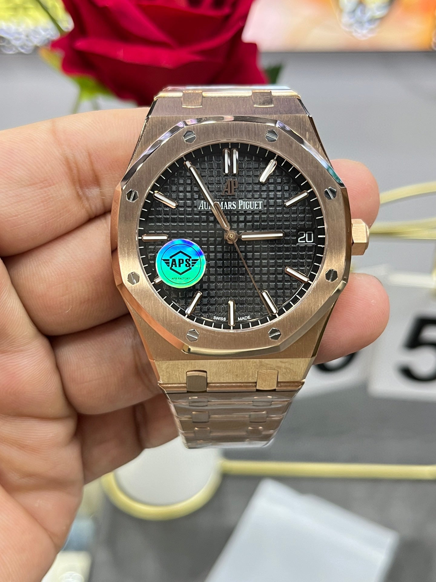 Audemars Piguet Royal Oak 15500OR.OO.1220OR.01 (Audemars Piguet Royal Oak из розового золота)