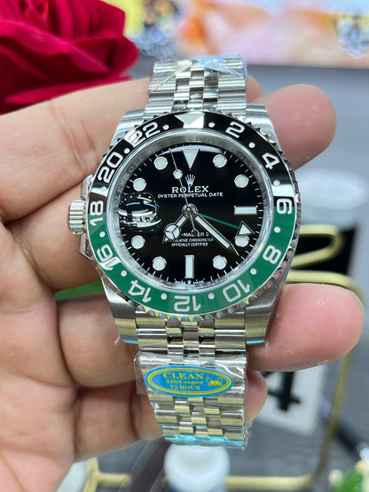 Rolex GMT-Master II 126720VTNR (Rolex GMT-Master II «Sprite», зелёно-чёрный безель)
