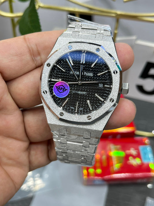 Audemars Piguet Royal Oak 15400ST Frosted Gold Custom (Audemars Piguet Royal Oak 15400 «frosted gold» кастом)