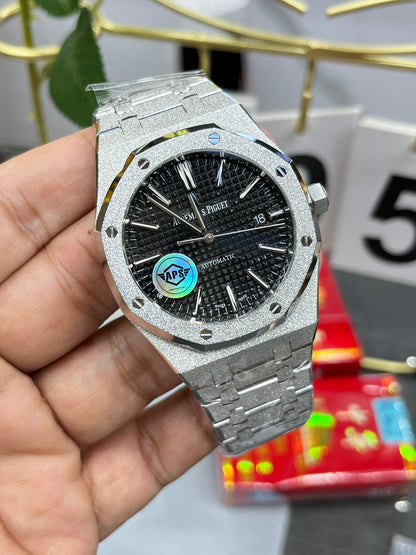 Audemars Piguet Royal Oak 15400ST Frosted Gold Custom (Audemars Piguet Royal Oak 15400 «frosted gold» кастом)