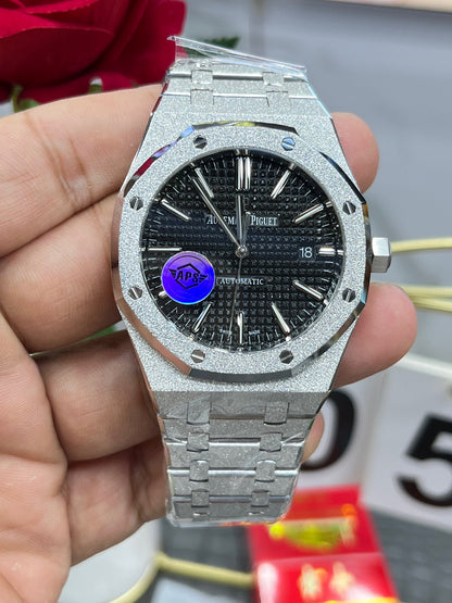 Audemars Piguet Royal Oak 15400ST Frosted Gold Custom (Audemars Piguet Royal Oak 15400 «frosted gold» кастом)