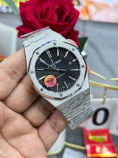 Audemars Piguet Royal Oak 15400ST Frosted Gold Custom (Audemars Piguet Royal Oak 15400 «frosted gold» кастом)