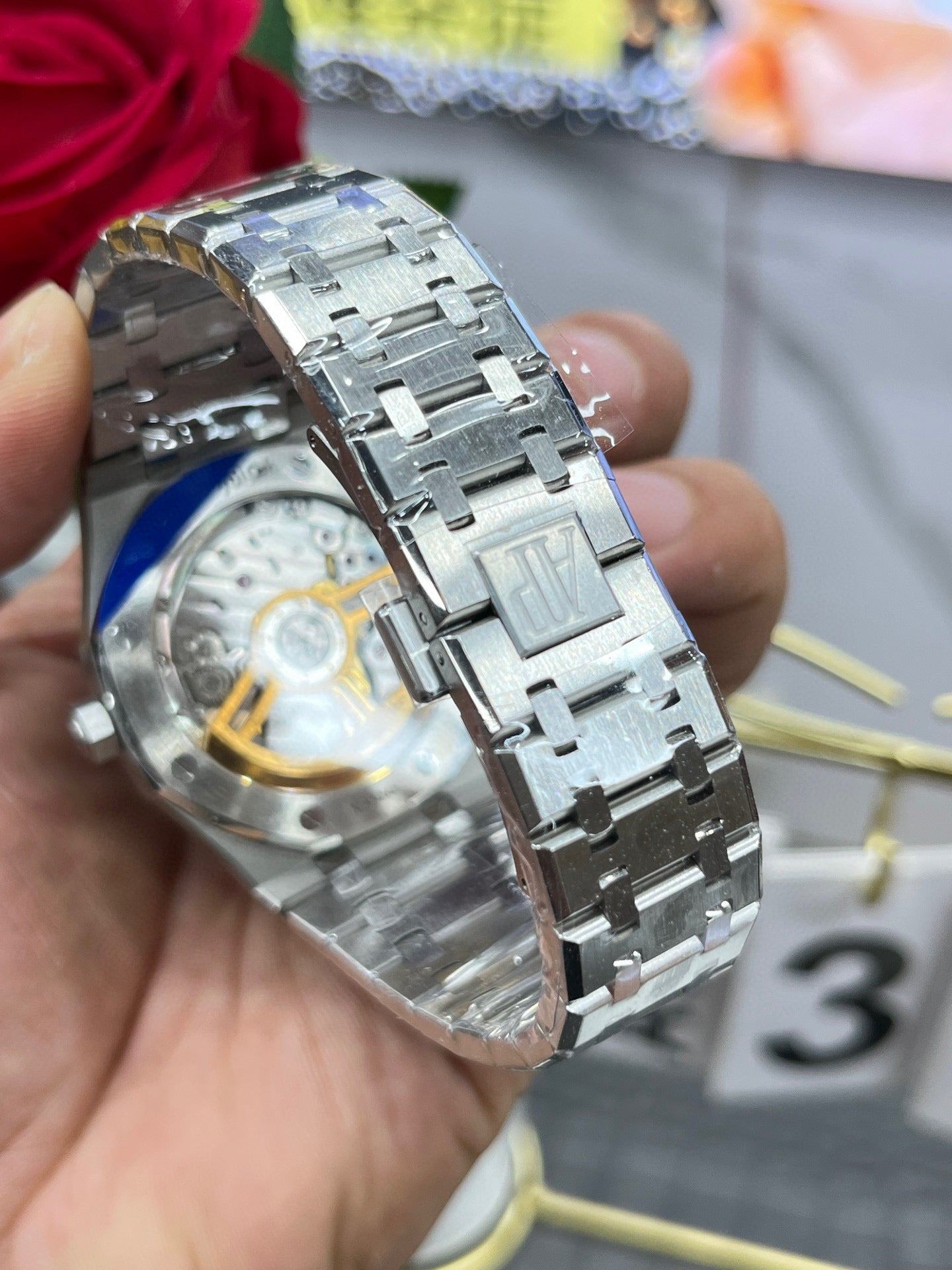 Audemars Piguet Royal Oak 15500ST.OO.1220ST.01 (Audemars Piguet Royal Oak синий циферблат)
