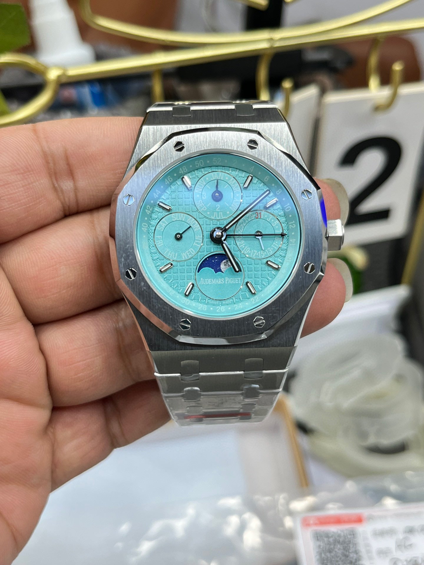 Audemars Piguet Royal Oak Perpetual Calendar 26574PT.OO.1220PT.01 (Audemars Piguet Royal Oak Perpetual Calendar, платина)