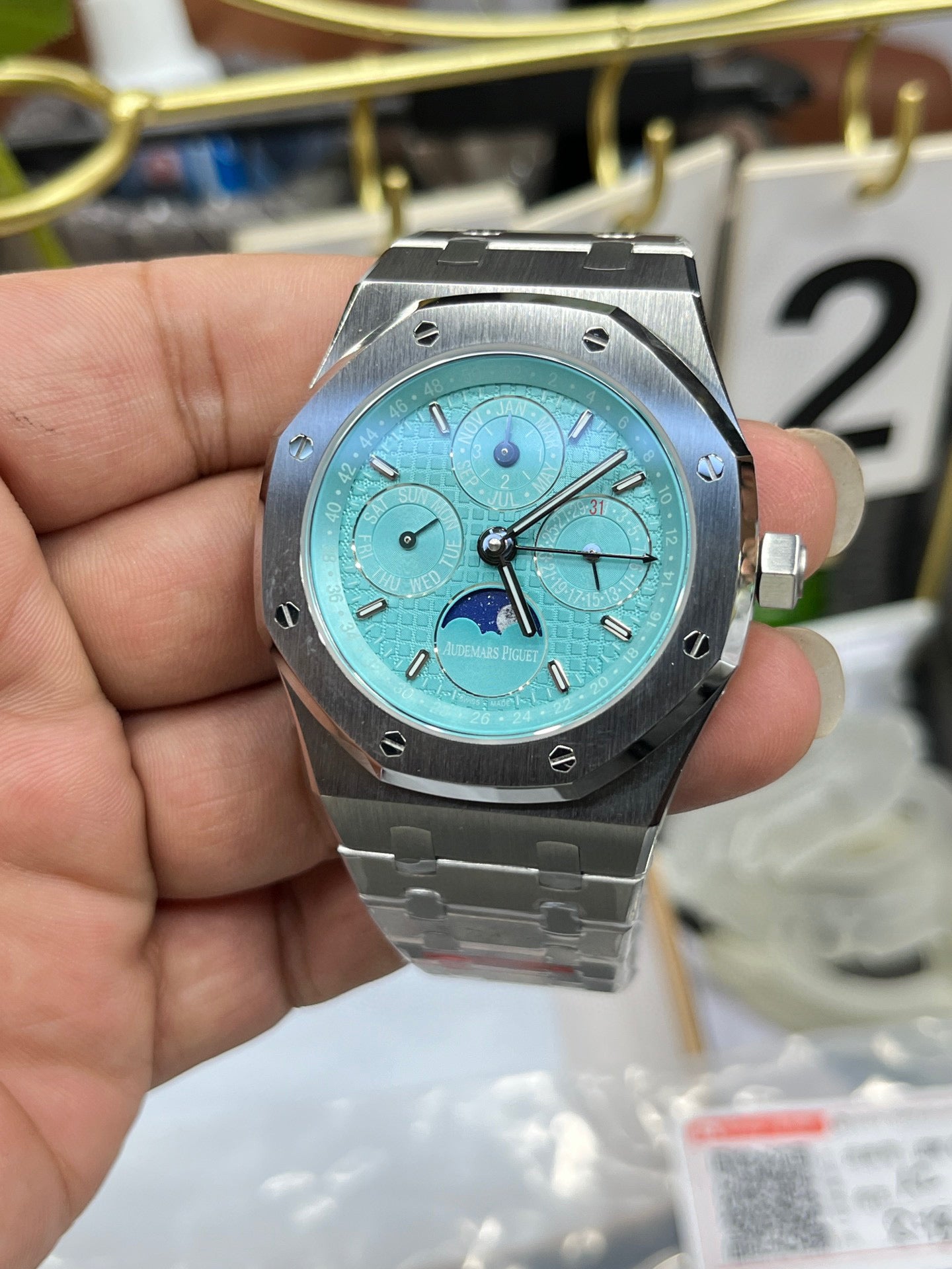 Audemars Piguet Royal Oak Perpetual Calendar 26574PT.OO.1220PT.01 (Audemars Piguet Royal Oak Perpetual Calendar, платина)