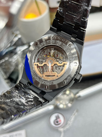 Audemars Piguet Royal Oak Perpetual Calendar 26579CE.OO.1225CE.01 (Audemars Piguet Royal Oak вечный календарь, чёрная керамика)