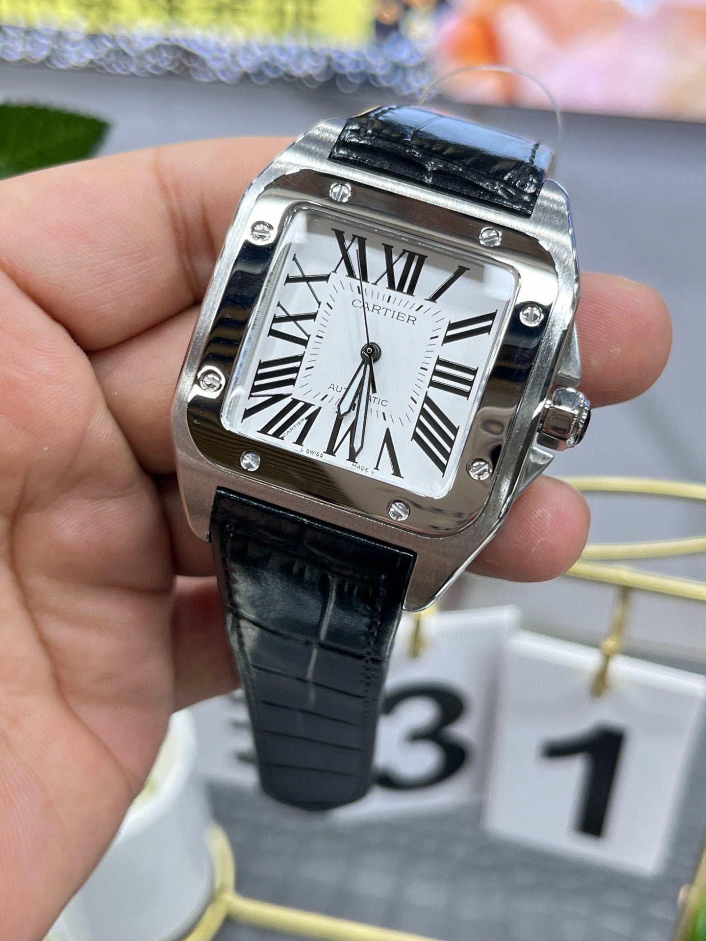 Cartier Santos 100 W20106X8 (Cartier Santos 100)