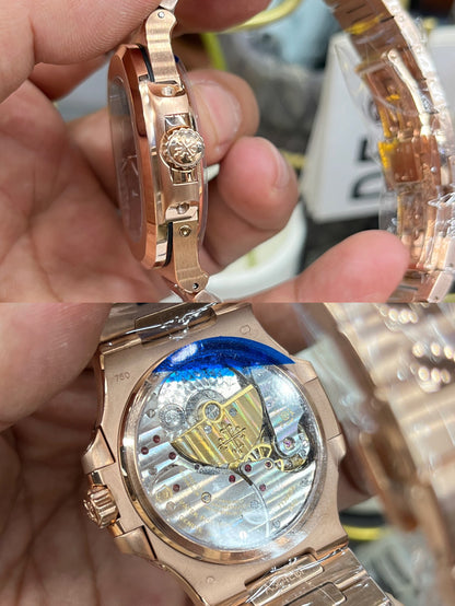 Patek Philippe Nautilus 5712/1R-001 (Patek Philippe Nautilus из розового золота)