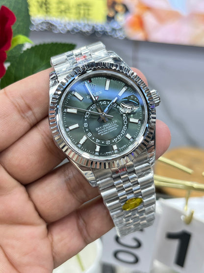 Rolex Sky-Dweller 336934-0001 (Rolex Sky-Dweller «Mint Green»)