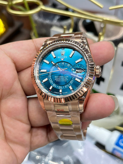 Rolex Sky-Dweller 336935-0001 (Rolex Sky-Dweller из розового золота)