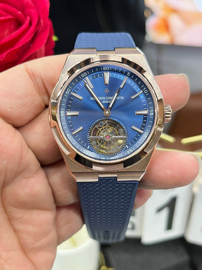 Vacheron Constantin Overseas Tourbillon 6000V/210R-B733 (Vacheron Constantin Overseas Tourbillon, розовое золото)