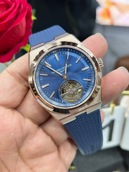 Vacheron Constantin Overseas Tourbillon 6000V/210R-B733 (Vacheron Constantin Overseas Tourbillon, розовое золото)