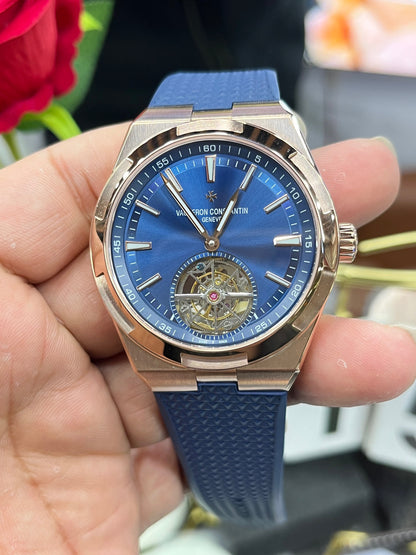 Vacheron Constantin Overseas Tourbillon 6000V/210R-B733 (Vacheron Constantin Overseas Tourbillon, розовое золото)