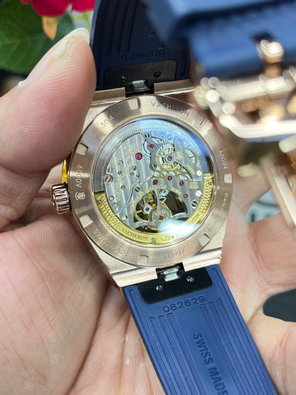 Vacheron Constantin Overseas Tourbillon 6000V/210R-B733 (Vacheron Constantin Overseas Tourbillon, розовое золото)